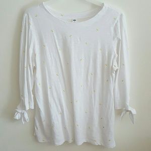 Lemon detail shirt (worn once)